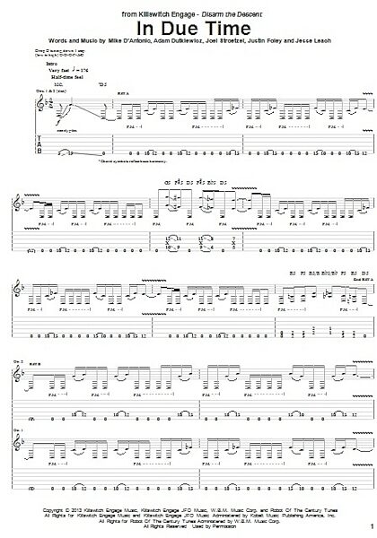 open zoom image for In Due Time - Guitar TAB, New, Main