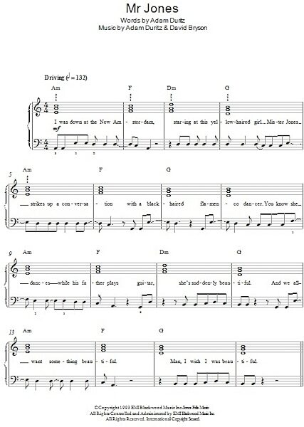 open zoom image for Mr. Jones - Easy Piano, New, Main