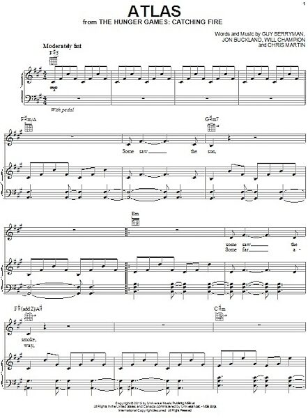 open zoom image for Atlas - Piano/Vocal/Guitar, New, Main