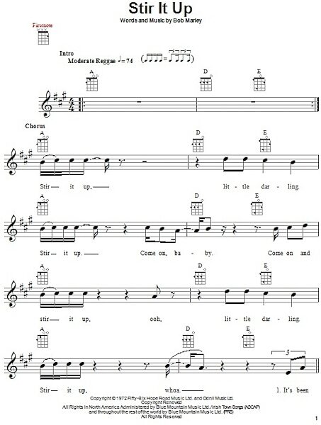 open zoom image for Stir It Up - Ukulele, New, Main