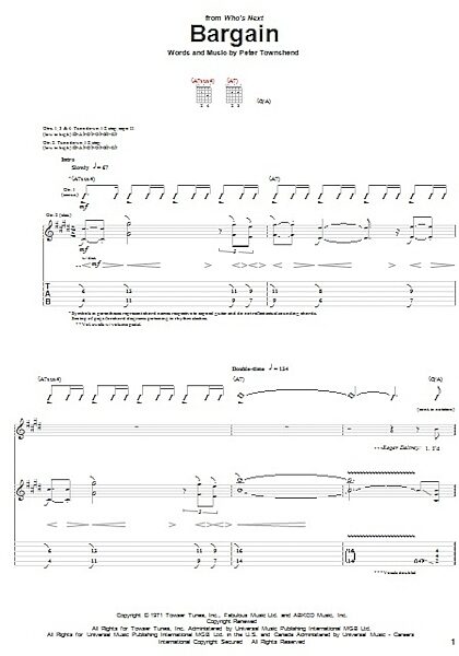open zoom image for Bargain - Guitar TAB, New, Main