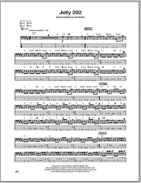 open zoom image for Jelly 292 - Bass Tab, New, Main