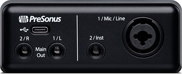 open zoom image for PreSonus AudioBox GO Creator Bundle, New, Interface Rear