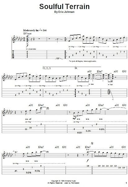 open zoom image for Soulful Terrain - Guitar Tab Play-Along, New, Main