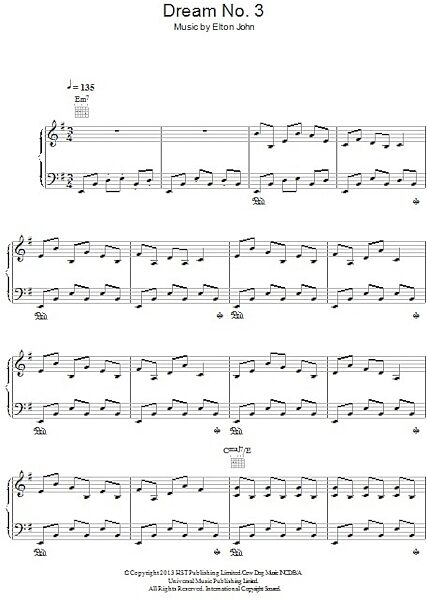 open zoom image for Dream #3 (Instrumental) - Piano Solo, New, Main