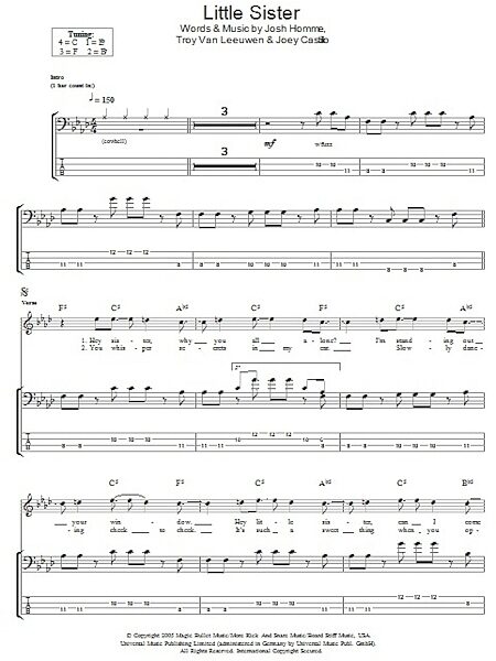 open zoom image for Little Sister - Piano/Vocal/Guitar, New, Main