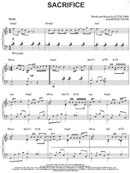 open zoom image for Sacrifice - Piano Solo, New, Main