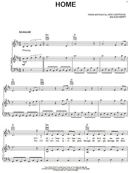 open zoom image for Home - Piano/Vocal/Guitar, New, Main