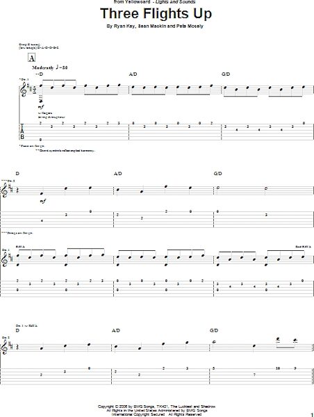 open zoom image for Three Flights Up - Guitar TAB, New, Main