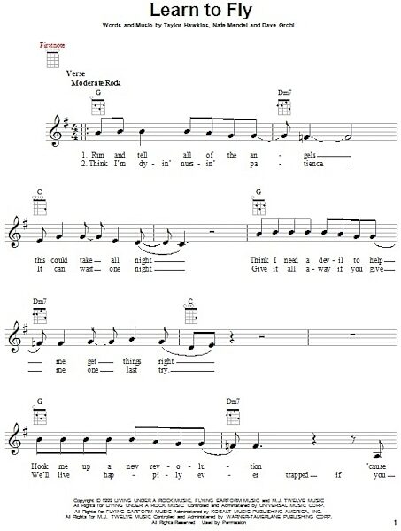 open zoom image for Learn To Fly - Ukulele, New, Main