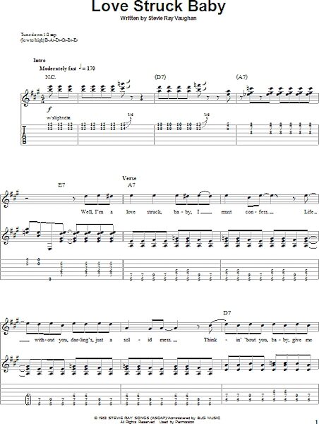 open zoom image for Love Struck Baby - Guitar Tab Play-Along, New, Main