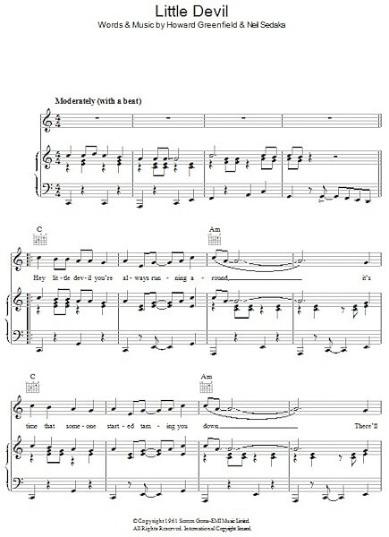 open zoom image for Little Devil - Piano/Vocal/Guitar, New, Main