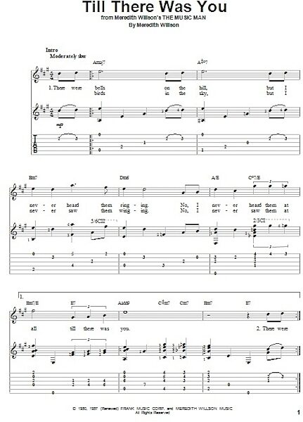 open zoom image for Till There Was You - Solo Guitar, New, Main