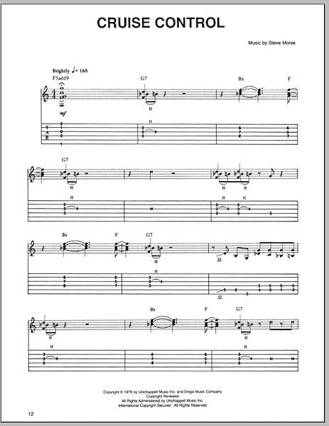 open zoom image for Cruise Control - Guitar TAB, New, Main
