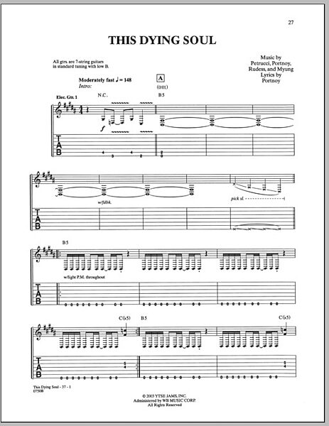 open zoom image for This Dying Soul - Guitar TAB, New, Main