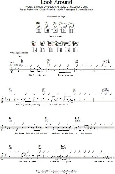open zoom image for Look Around - Guitar TAB, New, Main