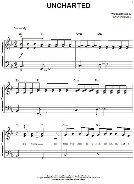 open zoom image for Uncharted - Big Note Piano, New, Main