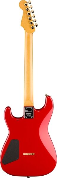 open zoom image for Charvel American Neo-Classic SD1 HH HT Electric Guitar (with Case), Ferrari Red, with Gold Hardware, Action Position Back
