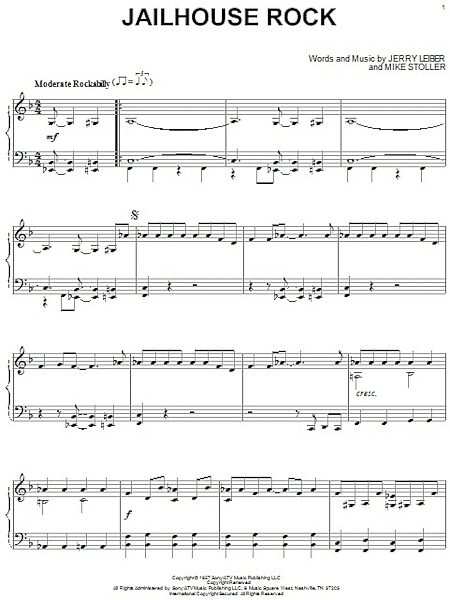 open zoom image for Jailhouse Rock - Piano Solo, New, Main