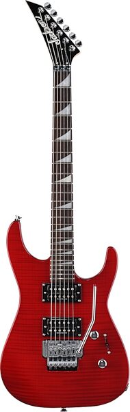 open zoom image for Jackson DX10D Dinky Electric Guitar, Transparent Red