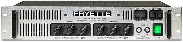 open zoom image for Fryette Two/Ninety/Two Stereo Power Amplifier (2x90 Watts), New, Action Position Back