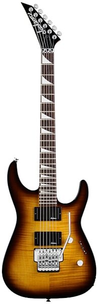 open zoom image for Jackson JS32R Dinky Electric Guitar with Floyd Rose (and Gig Bag), Tobacco Burst