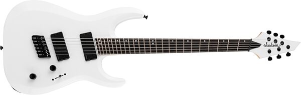 open zoom image for Jackson Pro Dinky DK HT6 MS Electric Guitar, with Ebony Fingerboard, Snow White, Open Box (Very Good), Action Position Front