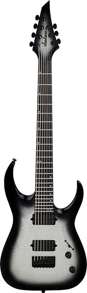 open zoom image for Jackson Misha Mansoor HT7 Electric Guitar, 7-String (with Gig Bag), Silverburst, Action Position Back