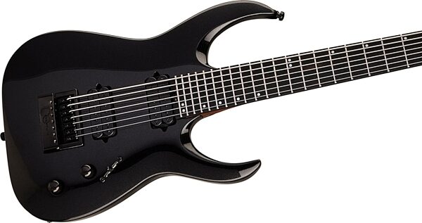open zoom image for Jackson Limited Edition Pro Misha Mansoor Jugger ET7 Electric Guitar, 7-String (with Gig Bag), Open Box (Good), Action Position Back