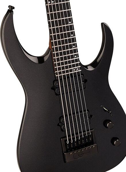 open zoom image for Jackson Limited Edition Pro Misha Mansoor Jugger ET7 Electric Guitar, 7-String (with Gig Bag), Open Box (Good), Action Position Back