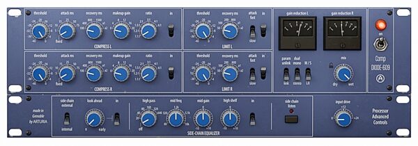 open zoom image for Arturia Comp DIODE-609 Compressor Software, Digital Download, Action Position Back