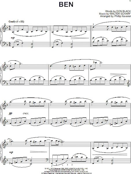open zoom image for Ben - Piano Solo, New, Main