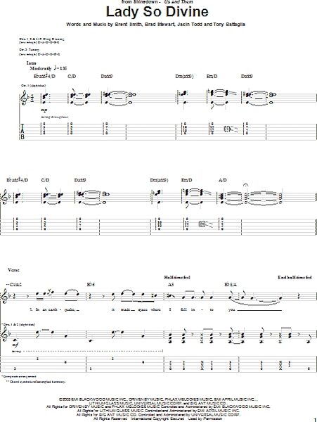 open zoom image for Lady So Devine - Guitar TAB, New, Main