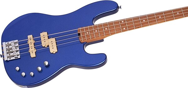 open zoom image for Charvel Pro-Mod San Dimas PJ IV Electric Bass, Mystic Blue, Open Box (Very Good), Action Position Back