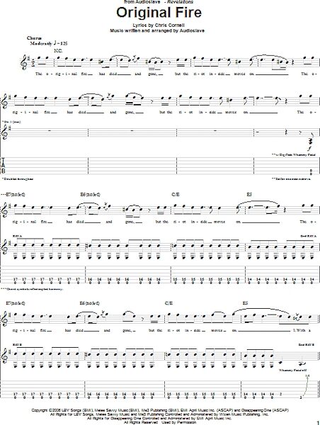 open zoom image for Original Fire - Guitar TAB, New, Main