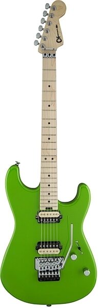 open zoom image for Charvel Pro-Mod San Dimas SD1 HH FR Electric Guitar, Slime Green