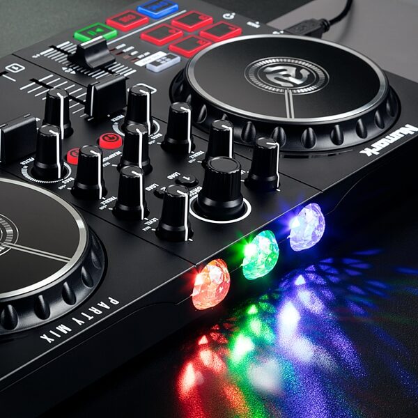 open zoom image for Numark Party Mix II DJ Controller with Light Show, New, In Use
