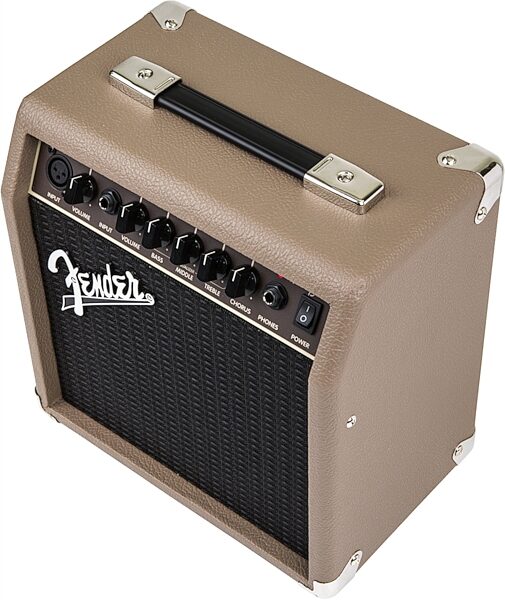 open zoom image for Fender Acoustasonic 15 Acoustic Guitar Combo Amplifier (15 Watts), New, Action Position Back