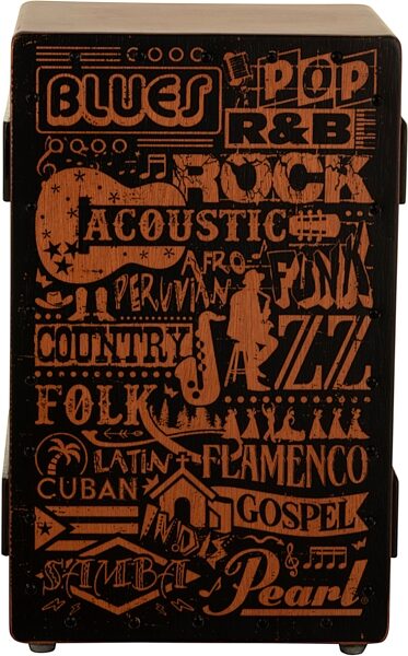 open zoom image for Pearl Primero Crate Cajon, Music Genre Face, Action Position Back