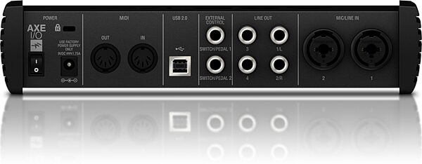 open zoom image for IK Multimedia AXE I/O USB Audio Interface, New, Action Position Back