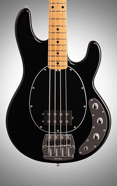 open zoom image for Ernie Ball Music Man Classic StingRay Electric Bass (Maple with Case), Body Straight Front