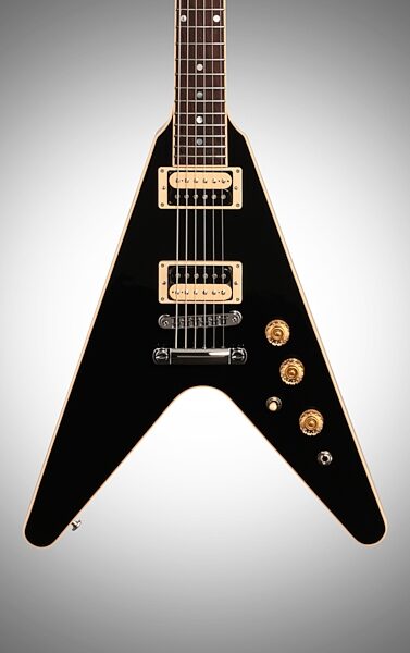 open zoom image for Gibson 2016 HP Flying V Pro Electric Guitar (with Case), Body Straight Front