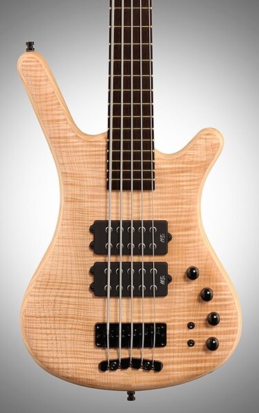open zoom image for Warwick German Corvette DB 5 Bolt-On Electric Bass, 5-String (with Gig Bag), Body Straight Front