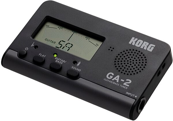 open zoom image for Korg GA2 Compact Guitar Tuner, New, Angle