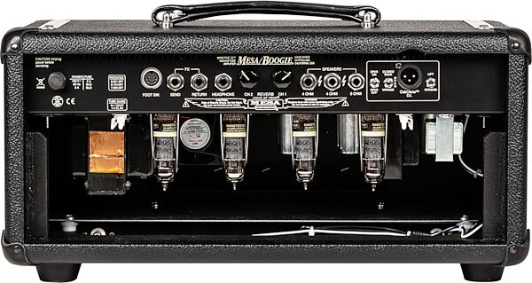 open zoom image for Mesa/Boogie Mark Five: 35 Tube Guitar Amplifier Head (35 Watts), Black Bronco, Angle