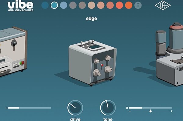 open zoom image for Universal Audio UAD Vibe Analog Machines Plug-in Software, Digital Download, Action Position Back