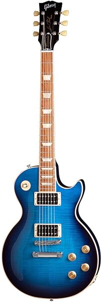 open zoom image for Gibson Limited Edition 1960s Les Paul Classic Plus Electric Guitar with Case, Midnight Manhattan