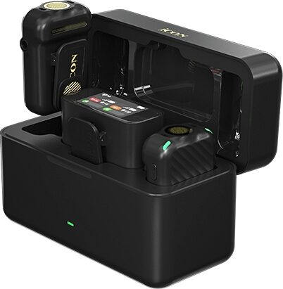 open zoom image for iCON AirMic Pro Dual-Channel Wireless Microphone System, Black, Black