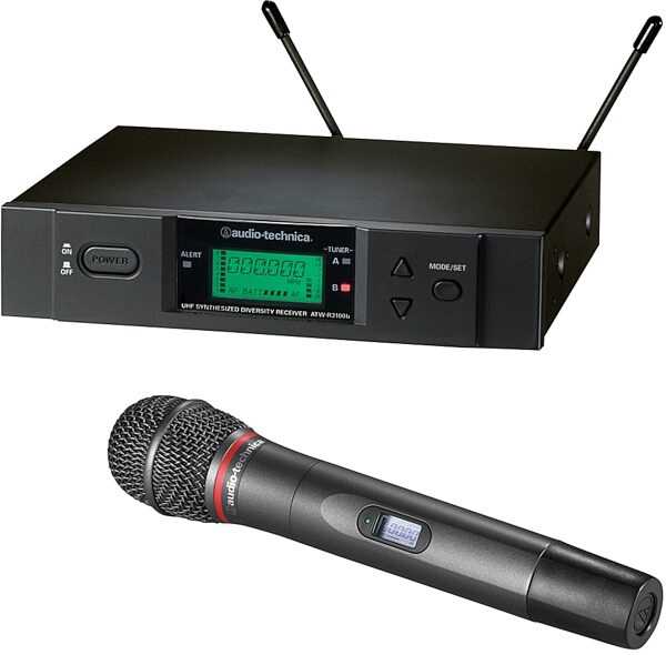 open zoom image for Audio-Technica ATW-3141B UHF Wireless Handheld Microphone System, Main