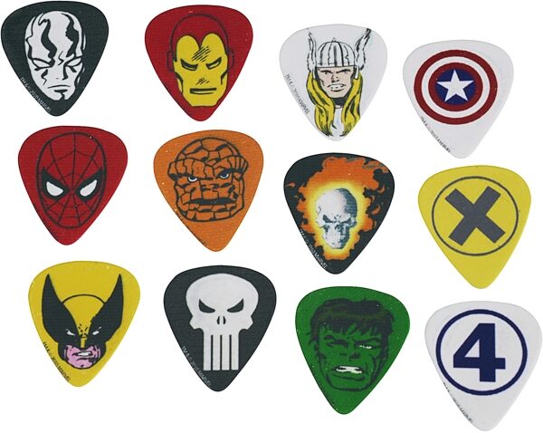 open zoom image for Peavey Marvel Classic Heroes Pick Pack, Main